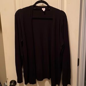 Isaac Mizrahi - XL - Black Cardigan